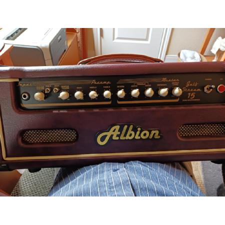 Albion tube guitar head Image